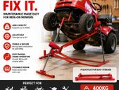 Lawn Tractor Lifter 400kg Ride-On Lawn  Mower Jack & Maintenance Lift