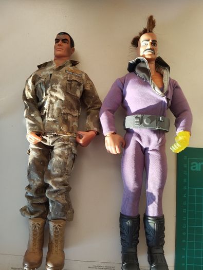 GI JOE / DR. X Vintage Military Action Figures + Ultra Corps Field Tent