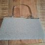 Silver shoes Size 7 and Bag Image 4