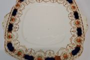 Antique Imari style cake plate