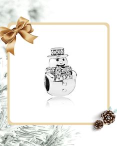 Pandora Snowman Charm