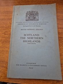 1960. Scotland. The Northern Highlands. British Regional Geology.