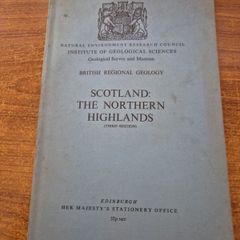 1960. Scotland. The Northern Highlands. British Regional Geology.
