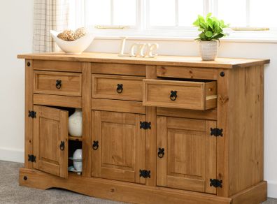 Corona 3 Door 3 Drawer Sideboard