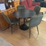 round table and 4 chairs Image 3