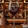 Shamrock Rovers Engraved Wine Glasses Image 2