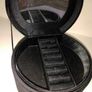 Velvet Round Jewellery Box Image 3