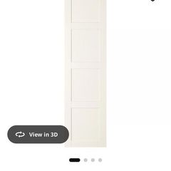 IKEA White Wardrobe Door - New