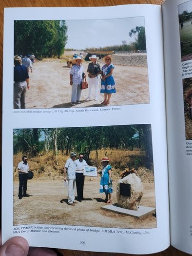 Trials And Triumphs In The Northern Territory And Northern Australia.   From Cape Yorkto The Kimberleys 1954-2002.by Joe Fisher. Signed First Edition Large Volume Hardback In Very Good Condition.