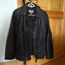 GEORGIO ARMANI black leather women's jacket Image 3