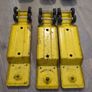 Vintage 1970s Tiny Tonka Pressed Steel Truck & Lowboy Trailer Image 2