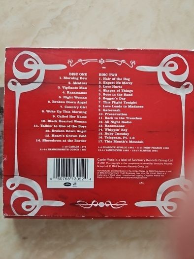 Nazareth 2CD  - Back To The Trenches: Live 1972-1984
