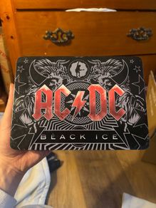 ac/dc black ice limited edition steel box cd + dvd