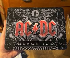 ac/dc black ice limited edition steel box cd + dvd