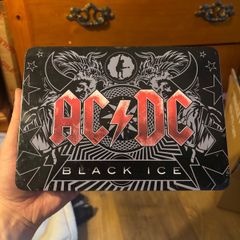 ac/dc black ice limited edition steel box cd + dvd