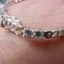 Vintage Sterling Silver 925 Cubic Zirconia Tennis Bracelet 14 Grams 8" Long Image 8