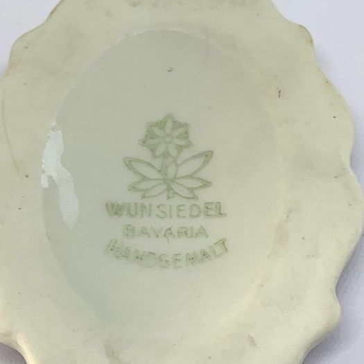 Vintage Bavarian Porcelain Pendant: