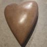 Large Smoothed Moonstone Heart. Image 3