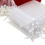 50 White Organza Pouches /  Gift Bag(7x9cm) Image 2