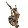 Performing Lady (51cm) - Bronze, Marble (Signed) Image 2
