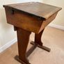 Old School Desk with inkwell Image 7