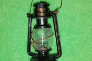 Vintage Oil Lamp Die-Cast Metal Pencil Sharpener