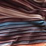 New. Gorgeous Royal Bell Wide Leg Velour-feel striped trousers. Fit 8-12. Image 3