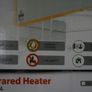 SWRE 700 watt Infra Red Panel with Built In Thermostat Image 2