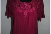 Ruby embroidered top size UK16/18 EU44/46 Postage included