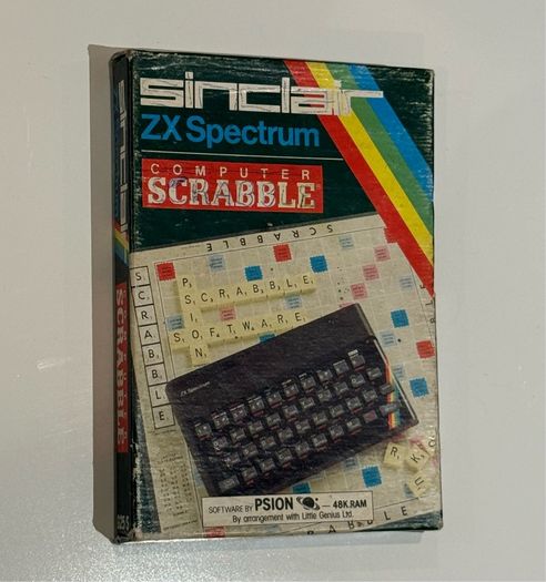 ZX Spectrum Games - Scrabble & Make-A-Chip Boxed