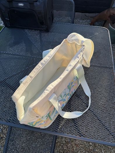 Floral Pet Carrier Bag