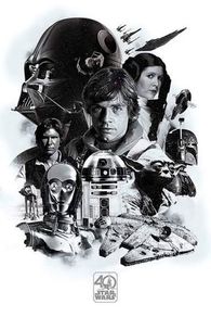 Star Wars 40th Anniversary Poster