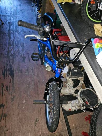 BMX type kids bicycle