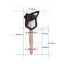 Replacement Key for Honda Motorcycles HON42 Image 2