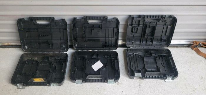 Dewalt T-stak boxes x3