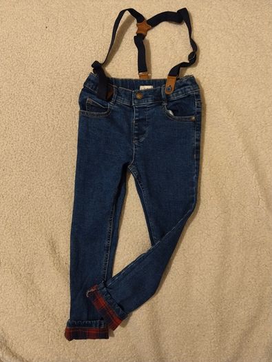 Blue Jeans With Braces
