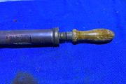 Vintage mid century Brass Garden Sprayer with Wooden Handle
