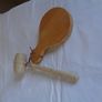 Wooden Mallet & Chopping Board for Sale Image 2