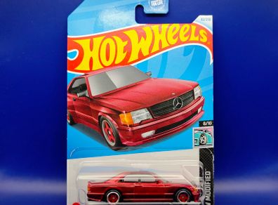 Hot Wheels Super Treasure Hunt '89 Mercedes-Benz 560 SEC AMG, new.