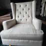 Wing Backed Rocking Chair Image 3