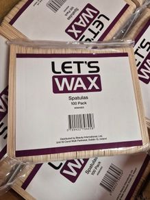 Lets Wax Spatuals 100 Pack x 30