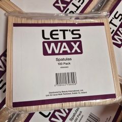 Lets Wax Spatuals 100 Pack x 30