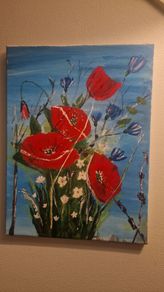 hand painted picture