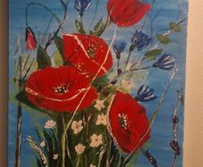 hand painted picture