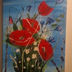hand painted picture