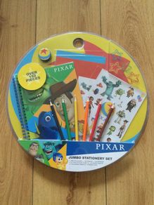 Pixar Jumbo Stationary Set Brand New