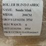 3 x Commercial Roller Blind Fabric Rolls - Faux Suede & Blackout (90m+ Total) Image 2
