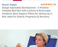 Bed back support