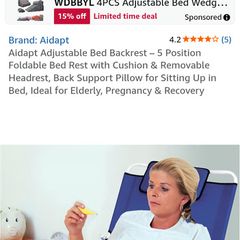 Bed back support