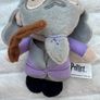 Harry Potter Clip On Plush Key Chain Professor Albus Dumbledore approx. 13cm. Used Please see photos Image 4